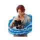 One Piece Red Hair Pirates Shanks & Luffy figure 15cm