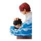 One Piece Red Hair Pirates Shanks & Luffy figure 15cm
