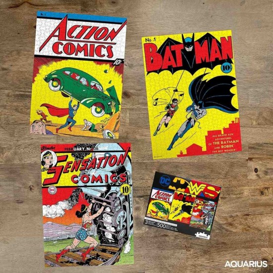 DC Comics 3 puzzles set 500pcs