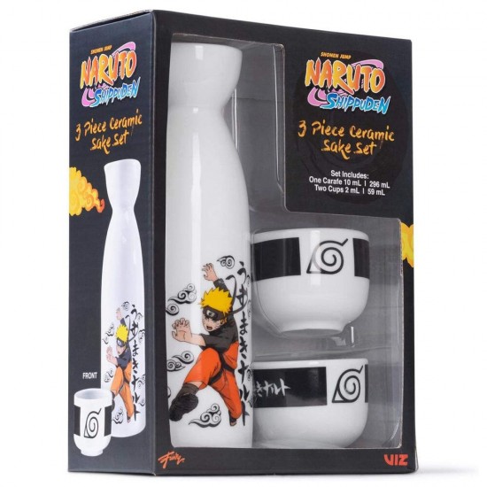 Naruto Shippuden sake set 3pcs