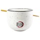 Demon Slayer Kimetsu no Yaiba ramen bowl + chopsticks 470ml
