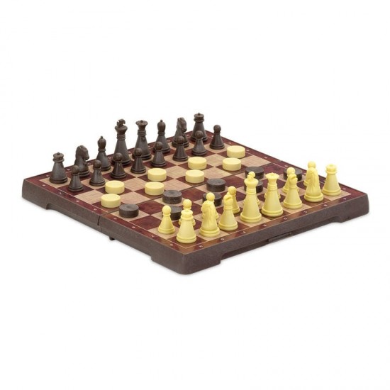 Small Magnetic Trip Chess Draughts
