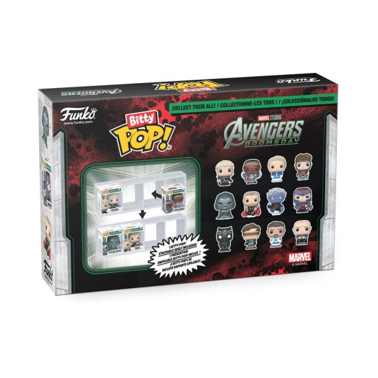 Blister 4 figures Bitty POP Marvel Studios Avengers Doomsday