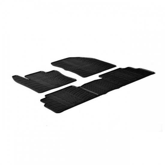 Πατάκια Αυτοκινήτου Gled (0264) Συμβατά Με Toyota Verso 2009+ 4 Τεμάχια