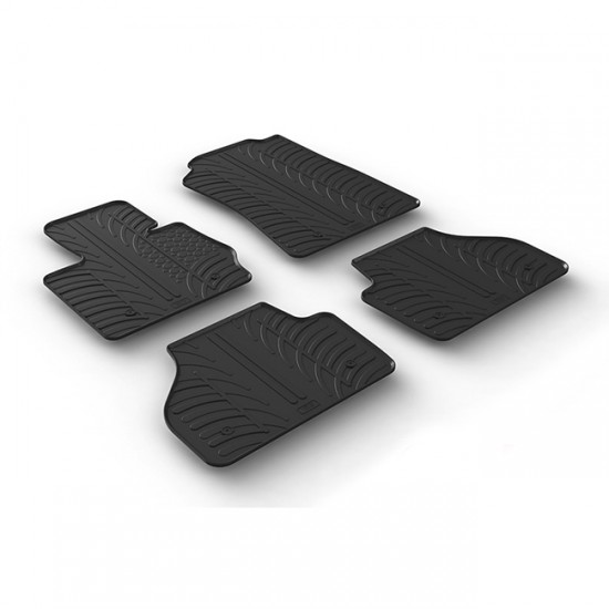 Πατάκια Αυτοκινήτου Gled (0346) Συμβατά Με Bmw X4 2014+ 4 Τεμάχια