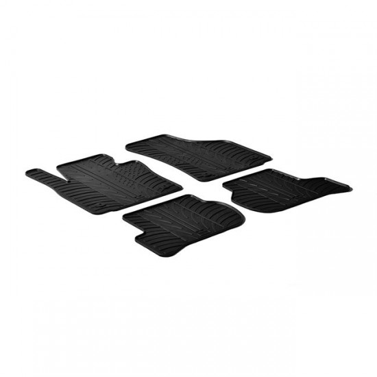 Πατάκια Αυτοκινήτου Gled (0311) Συμβατά Με Seat Leon 2005-2013 / Cupra 4 Τεμάχια