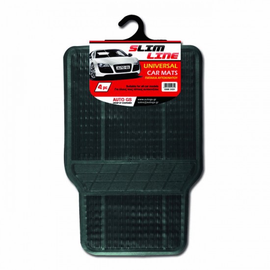 ΠΑΤΑΚΙΑ SLIM LINE 4 ΤΕΜ ΜΑΥΡΟ