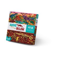 48-pcs Above & Below Dinosaur World