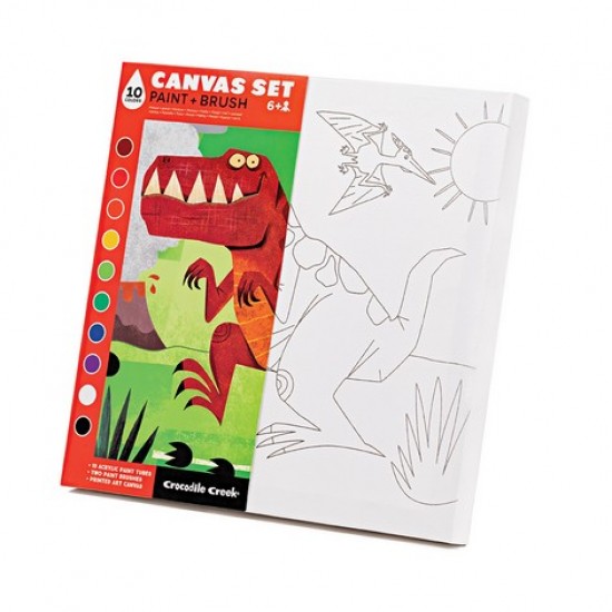 Canvas Dinosaur