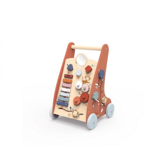 Ξύλινη Περπατούρα με 9 δραστηριότητες 46,5x31,5x49,5 cm