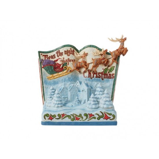 Twas the Night Before Christmas Story Book 16 cm