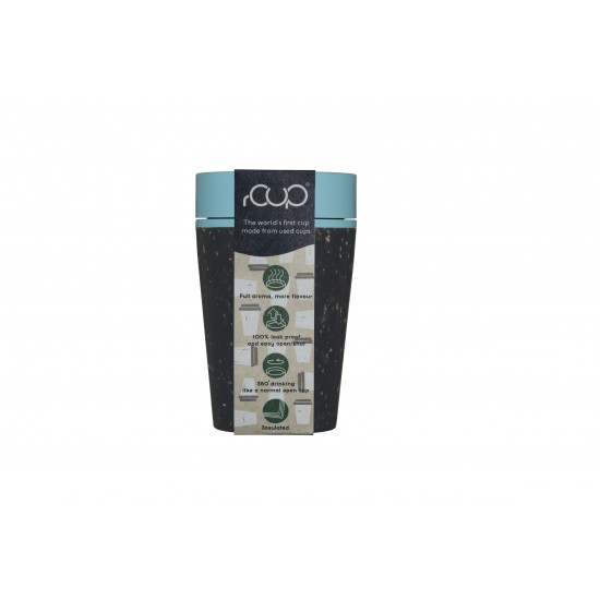 Circular Cup 8oz Μαύρο-Μπλε