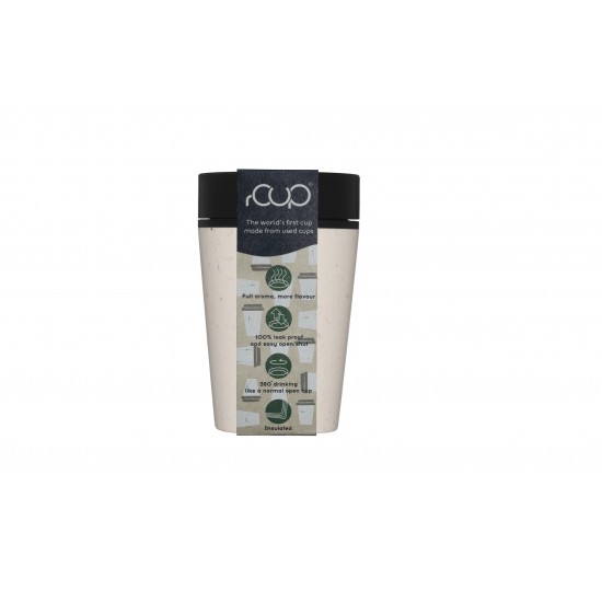 Circular Cup 12oz Άσπρο-Μαύρο