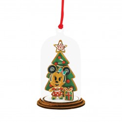 Merry Christmas (Minnie Mouse with Christmas Tree Hanging Ornament) 9 cm
