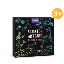 Scratch Art Card Animal