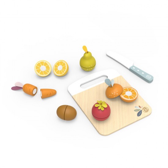 Ξύλινη Πλάκα Κοπής Φρούτων Και Λαχανικών 20x15,5x0,5 cm