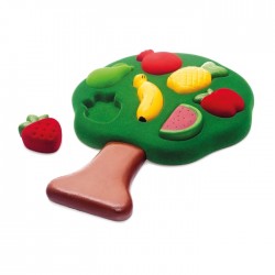 3D Shape Sorter Puzzle Fruits 23x30x5 cm