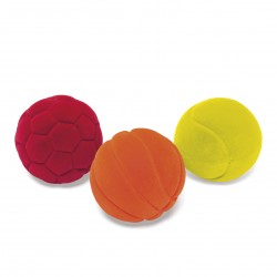 Set of 3 Mini Sport Balls  D. 5 cm
