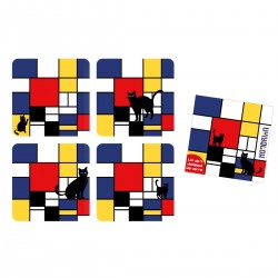 Σετ 4 Σουβέρ 