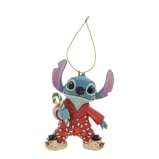 Stitch in PJs Hanging Ornament 9 cm