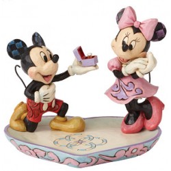 A Magical Moment (Mickey Proposing To Minnie) 13 cm