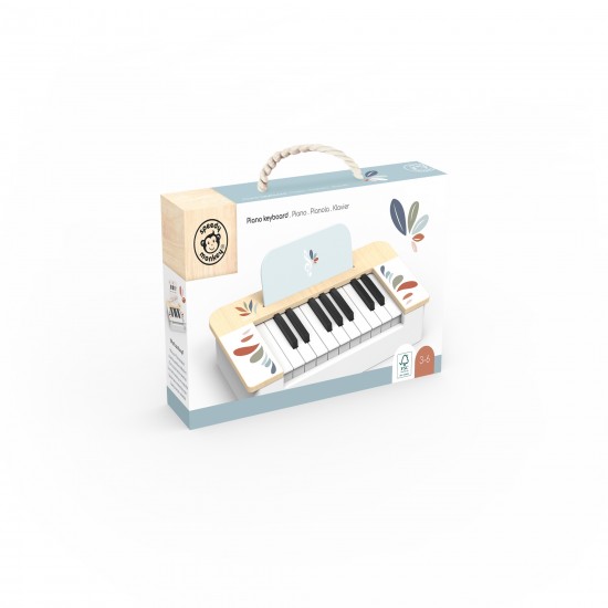 Ξύλινο Ηλεκτρικό Πιάνο 28,5x24x8 cm