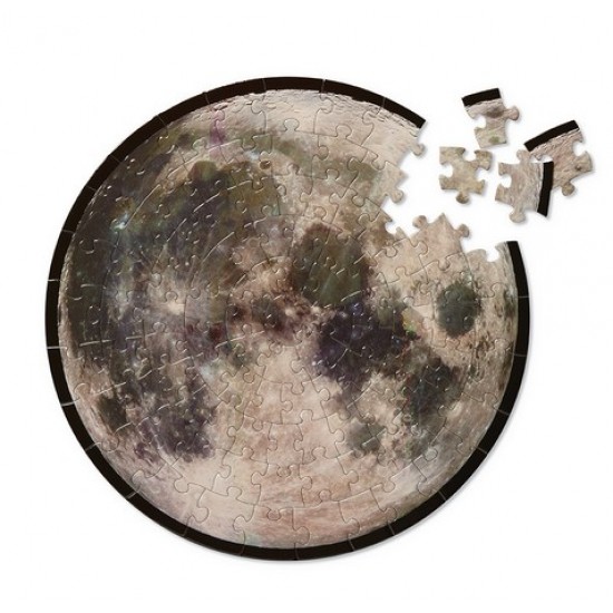 100-pc NASA Tin Puzzle Moon