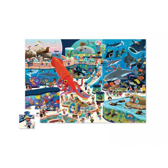 48-pcs Day at the Aquarium