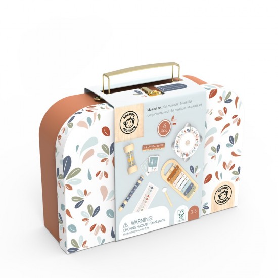 Βαλιτσάκι με 5 μουσικά όργανα 30x20x10,5 cm