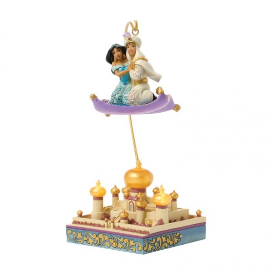 Magic in the Moonlight (Aladdin & Jasmine Flying over Agrabah Figurine) 22 cm
