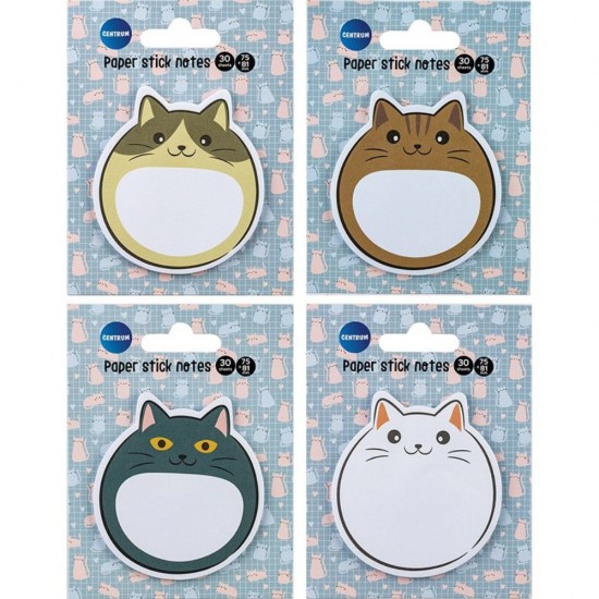 ΧΑΡΤΑΚΙΑ CENTRUM 75x81mm CUTE CAT 30φυλ.