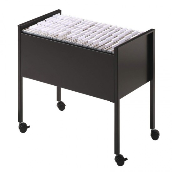 ΒΑΣΗ DURABLE TROLLEY  ΓΙΑ ΝΤΟΣΙΕ ΚΡΕΜΑΣΤΑ (για 80τεμ. A4) Μαύρο