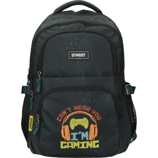 ΤΣΑΝΤΑ ΣΧΟΛΙΚΗ STREET GAMING 32x13x45cm (με εργονομική πλάτη air system)