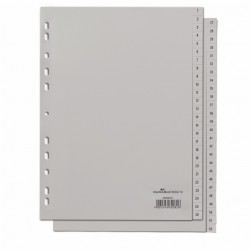 ΕΥΡΕΤΗΡΙΑ ΚΛΑΣΕΡ ΠΛΑΣΤΙΚΑ DURABLE ΑΡΙΘΜΩΝ ΓΚΡΙ 1-52