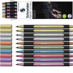 ΜΑΡΚΑΔΟΡΟΙ SCHNEIDER PAINT-IT METALIC 020 (1-2mm) ASSORTED (κουτί 10τεμ.)