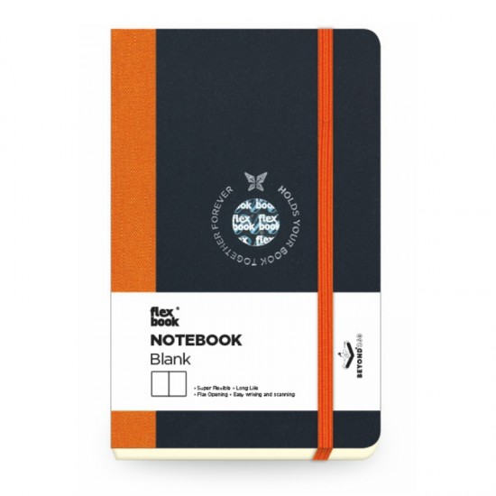 ΣΗΜΕΙΩΜΑΤΑΡΙΟ Η.Β ΛΙΝΟΔΕΤΟ FLEX GLOBAL ΛΕΥΚΟ 9Χ14 Πορτοκαλί