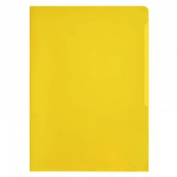 ΖΕΛΑΤΙΝΕΣ DURABLE Γ ΜΑΤ 120mic ΚΙΤΡΙΝΕΣ (πακέτο 100τεμ.)