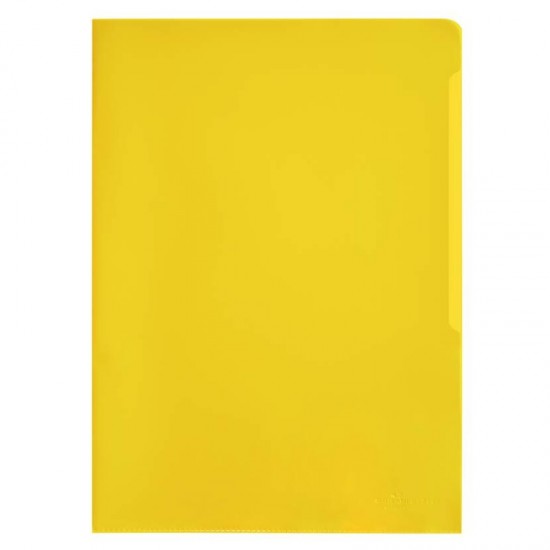 ΖΕΛΑΤΙΝΕΣ DURABLE Γ ΜΑΤ 120mic ΚΙΤΡΙΝΕΣ (πακέτο 100τεμ.)