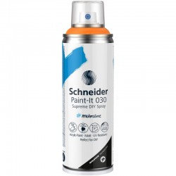 ΧΡΩΜΑΤΑ ΑΚΡΥΛΙΚΑ SCHNEIDER Σπρέι PAINT-IT 030 200ml LIGHT ORANGE
