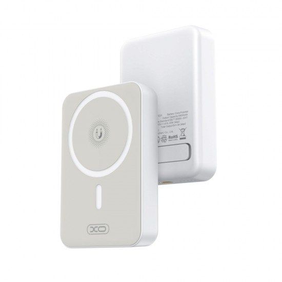 POWER BANK XO MAGNETIC PR231 15W 10000mAh WHITE