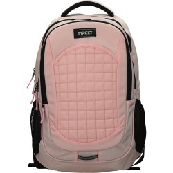 ΤΣΑΝΤΑ ΣΧΟΛΙΚΗ STREET DOUBLER PINK 31x19x45cm (με εργονομική πλάτη air system)