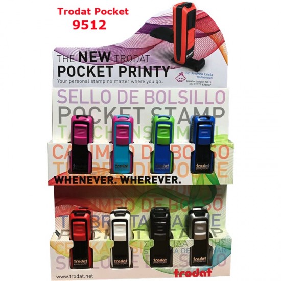 ΣΦΡΑΓΙΔΑ TRODAT POCKET 9512