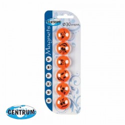 ΜΑΓΝΗΤΕΣ CENTRUM SMILE 30mm ( μπλίστερ 6τεμ.)
