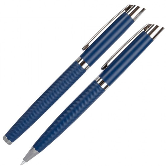 ΣΤΥΛΟ WELLINGTON ΣΕΤ LIBERTY BLUE (Διαρκείας & roller)