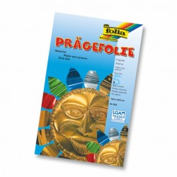 ΦΥΛΛΑ ΜΕΤΑΛΛΙΚΑ ΧΡΩΜΑΤΙΣΤΑ FOLIA 18,5Χ29cm ΣΕΤ 5τεμ.