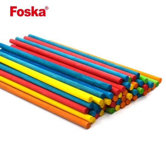 ΞΥΛΑΚΙΑ ΧΡΩΜΑΤΙΣΤΑ FOSKA 150x5mm 100 τεμ.