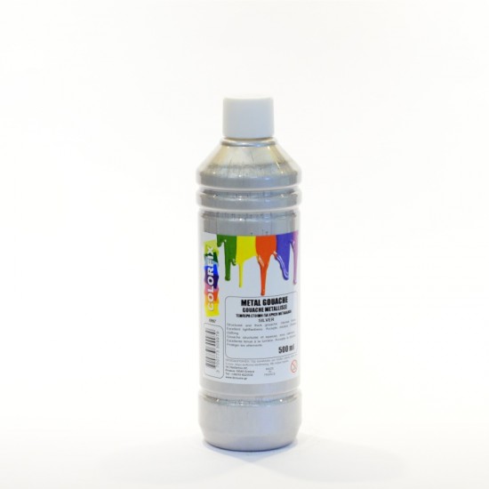 ΤΕΜΠΕΡΑ COLORFIX 500ml METALIC SILVER