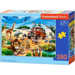 ΠΑΙΧΝΙΔΙ PUZZLE  CASTORLAND 180τεμ. Safari Adventure (320x230mm)
