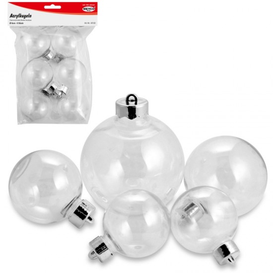 ΠΛΑΣΤΙΚΕΣ ΜΠΑΛΕΣ ΔΙΑΜΕΤΡΟΣ 60mm (μπλίστερ 6τεμ.)