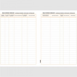 ΒΙΒΛΙΟ ΚΙΝΗΣΗΣ ΟΧΗΜΑΤΩΝ 21Χ29 100φ.